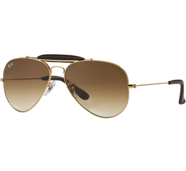 Ray Ban Aviador Outdoorsman Craft - RB3422-Q - 001/51